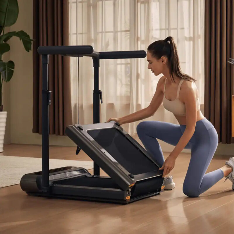 King Smith Foldable Treadmill R3 Hybrid+ side armrest