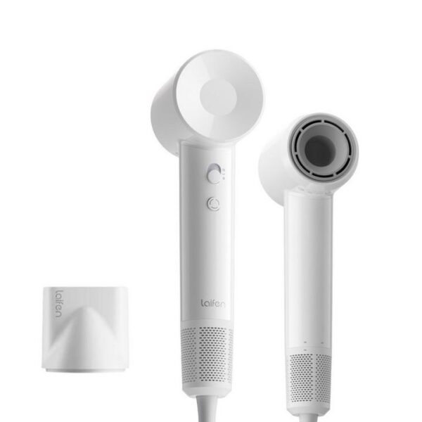 Laifen Se Lite Hair Dryer; 1400W; 19M/S; 100,000 Rpm - White
