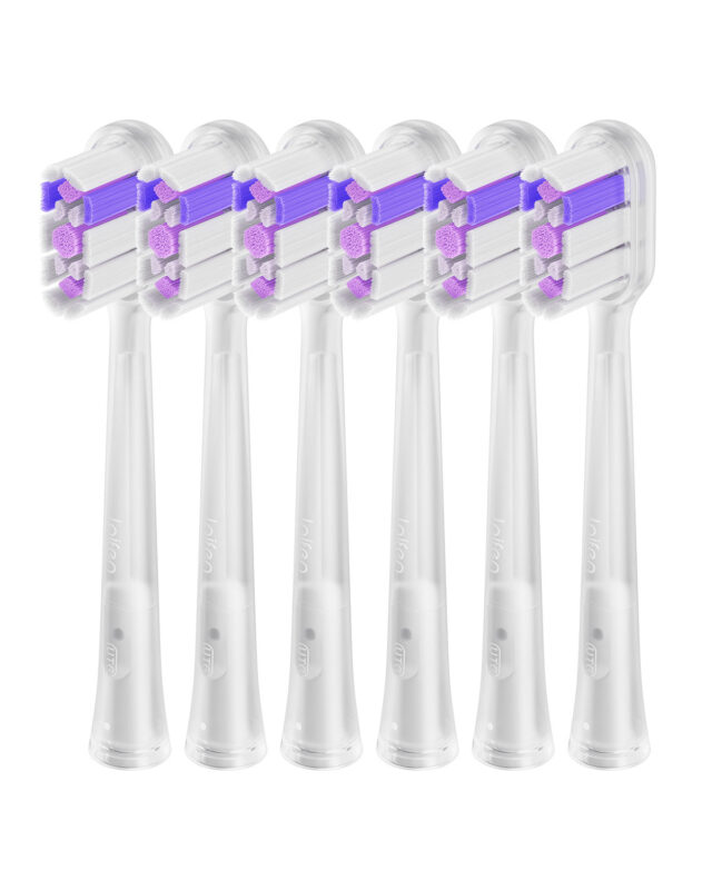 White brush Head with Ultra Whitening support