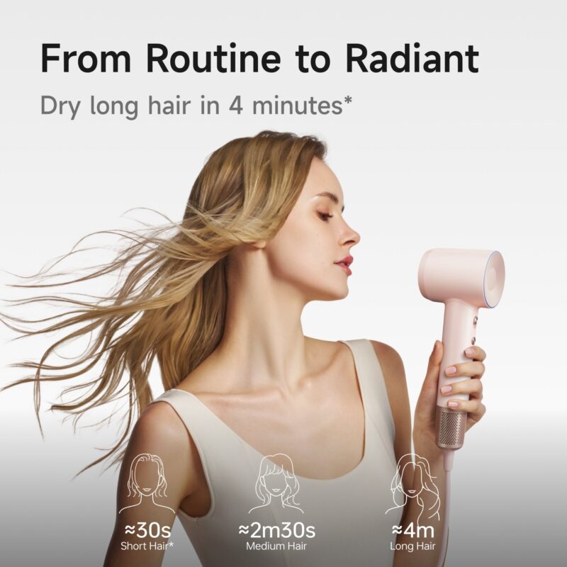 Laifen Swift Premium Hair Dryer - Golden Pink
