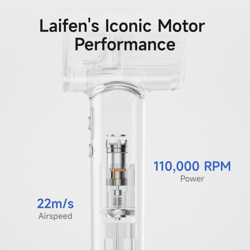 Laifen Swift Premium Hair Dryer - Golden Blue