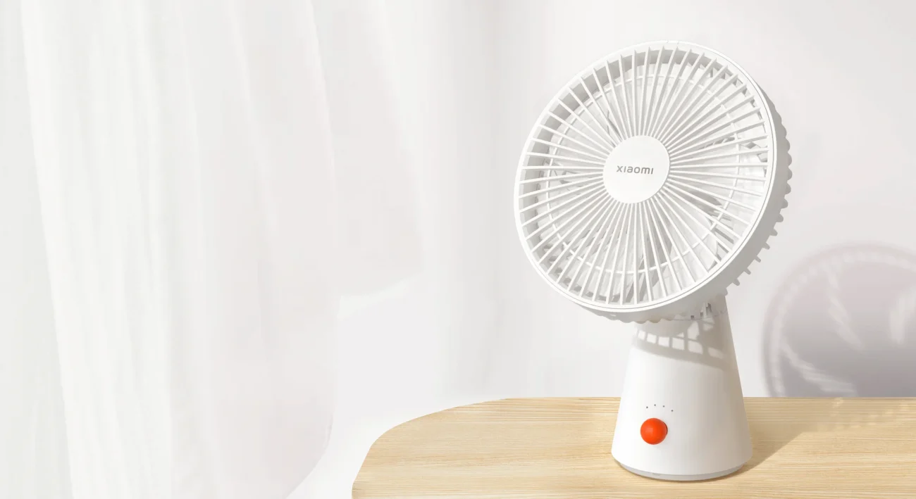 Xiaomi Rechargeable Mini Fan - White