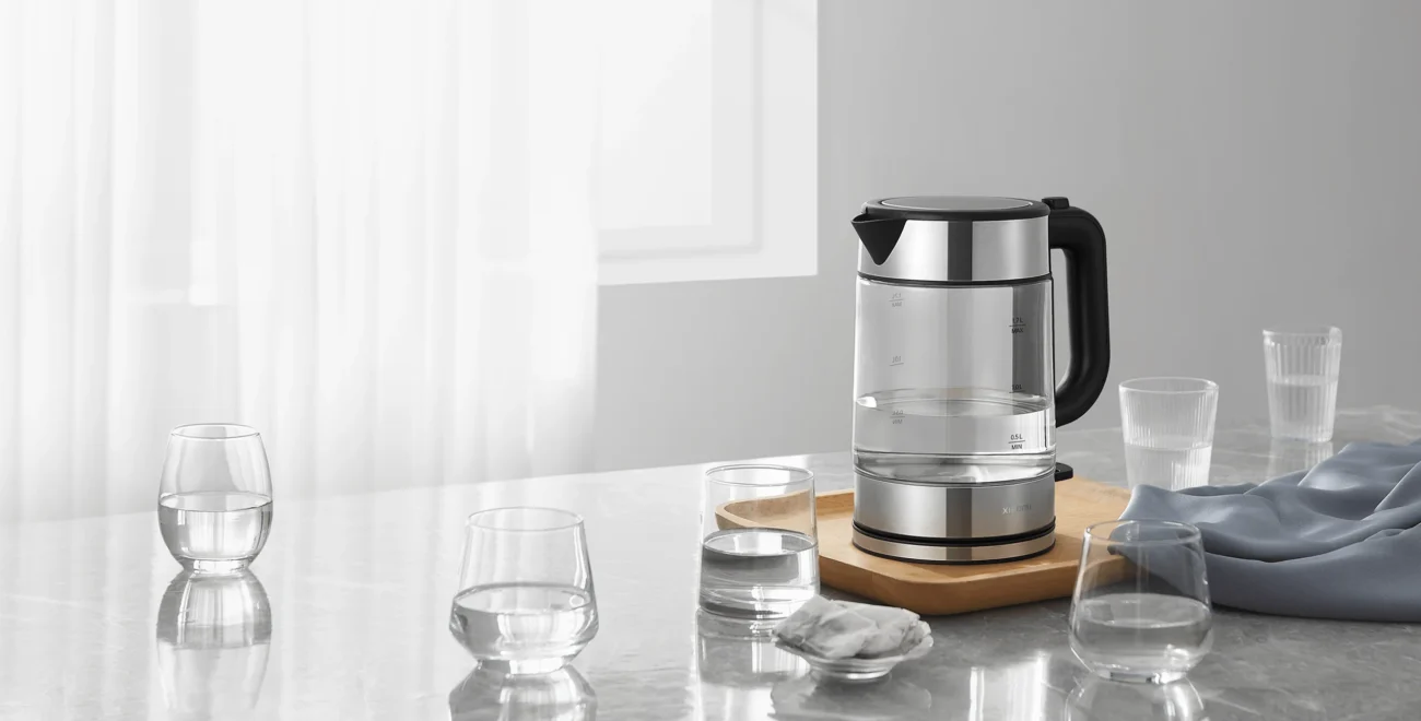 Xiaomi Electric Glass Kettle 1.7 Liter - 2200W