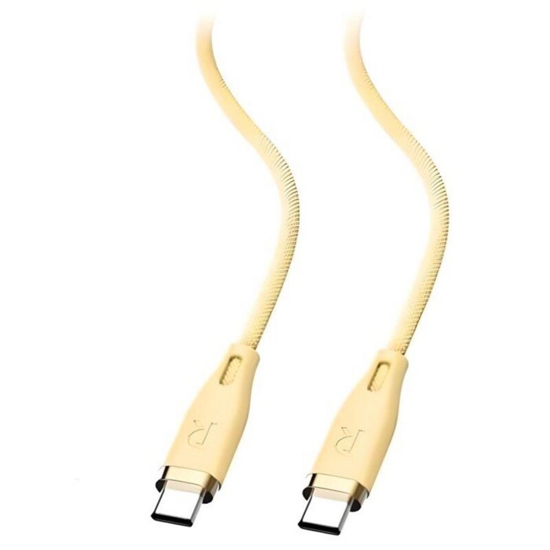 RAVPower RP-CB1037 60W C-C 1.2M USB2.0 3A Cable yellow