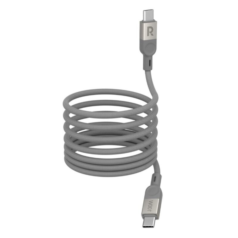 Ravpower 60W Usb-C To Usb-C Cable, 1.2M – Grey