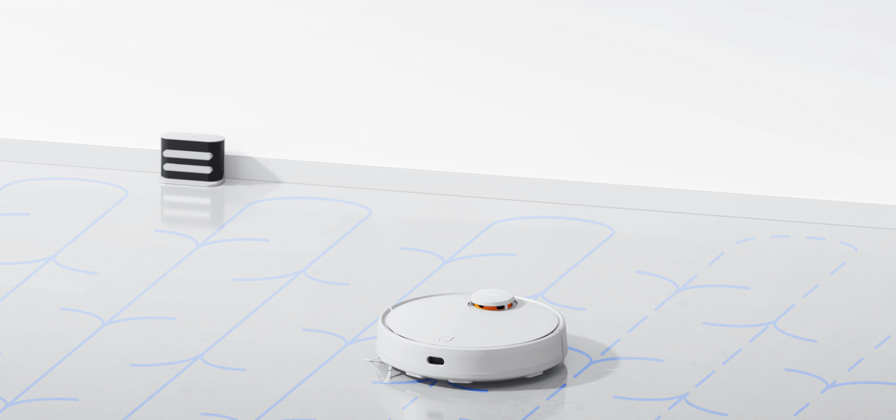 Mi Robot Vacuum S10 – 4000Pa Suction, Lds Laser Navigation & Smart Mopping For Effortless Home Cleaning (Bhr6388Gb) - 45 W S10 White