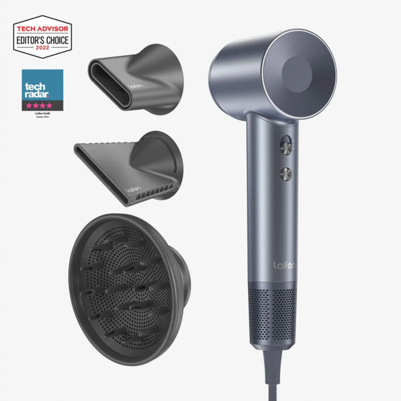 Laifen Swift Special Hair Dryer - Silver Blue