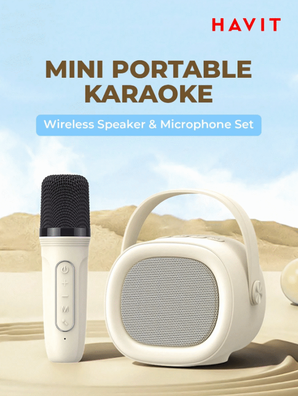 Havit Audio series-Bluetooth speaker SK819BT BEIGE