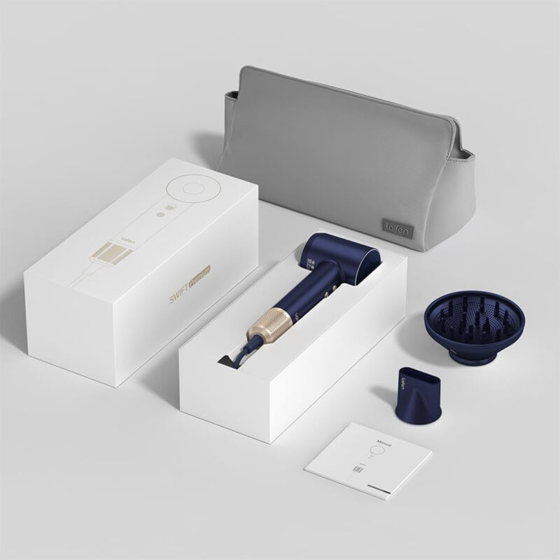 Laifen Swift Premium Hair Dryer - Golden Blue