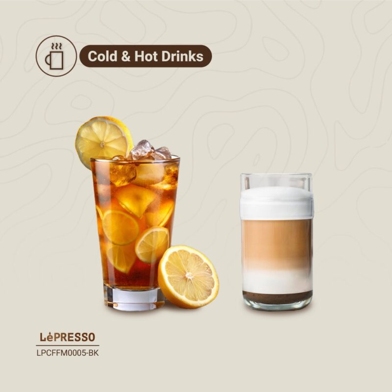 Lepresso Cold Brew Machine Ice Coffee & Tea - Black