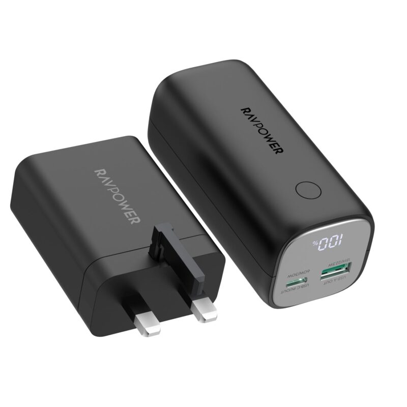 Ravpower Rp-Pb208 Super + Pd Pioneer 10400Mah 30W Power Bank & 65W Charger Combo