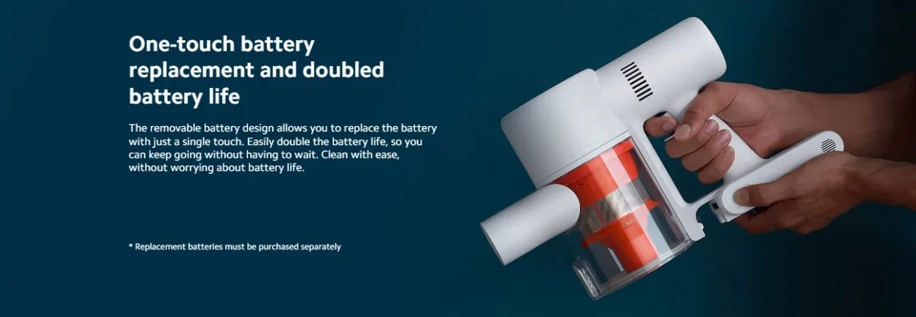 Mi Vacuum Cleaner G10/G9 Extended Batery PackWhite