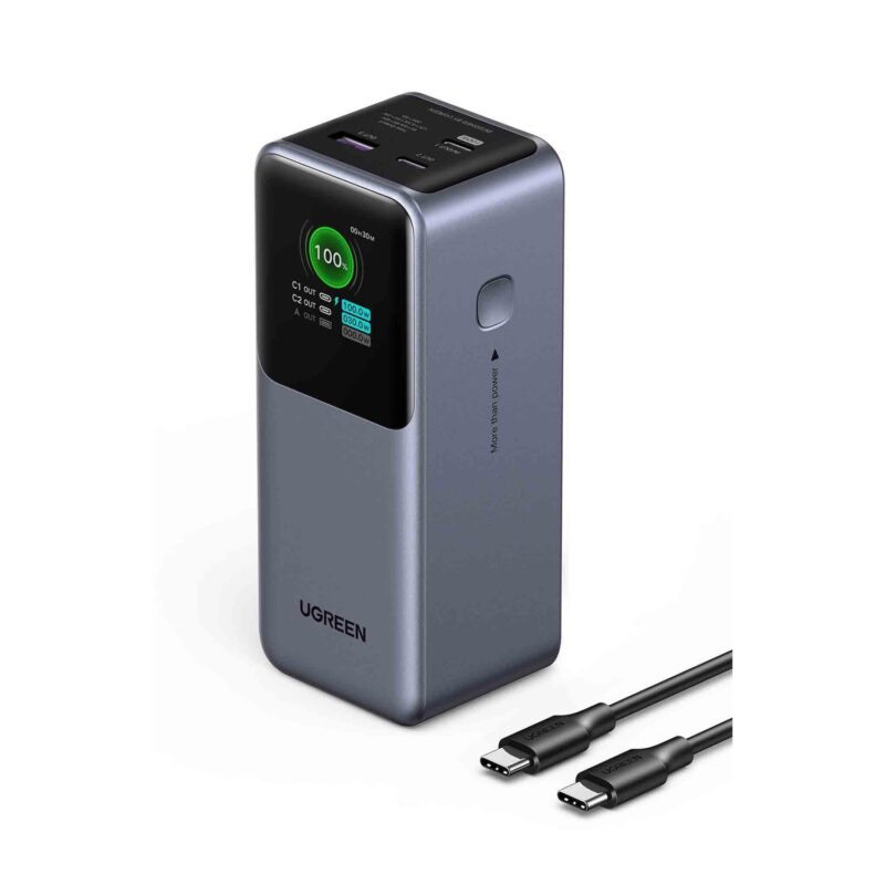 Ugreen 20000Mah 130W Fast Charging Power Bank - Gray