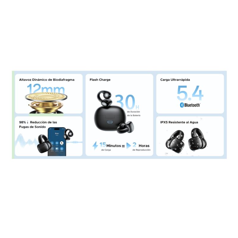 Ugreen Hitune S3 True Wireless Earbuds - Black