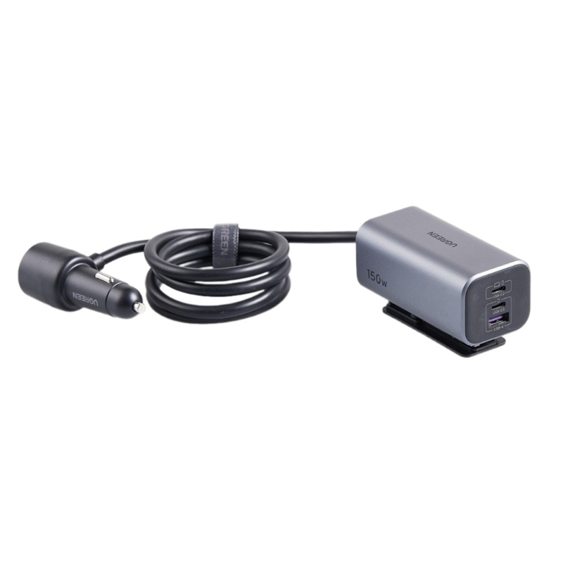 Ugreen 150W 4-Port Gan Fast Car Charger