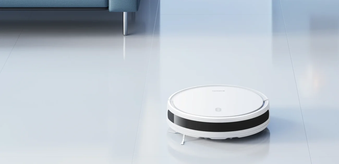Xiaomi Robot Vacuum E10 Versatile Floor Cleaning Expert - White