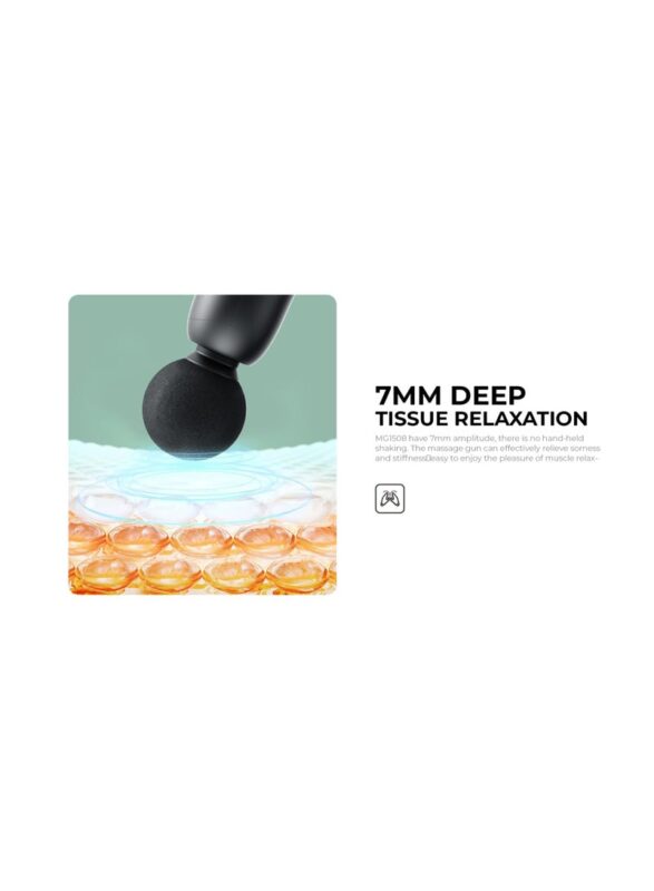 Havit Double Head Massage Gun - Black