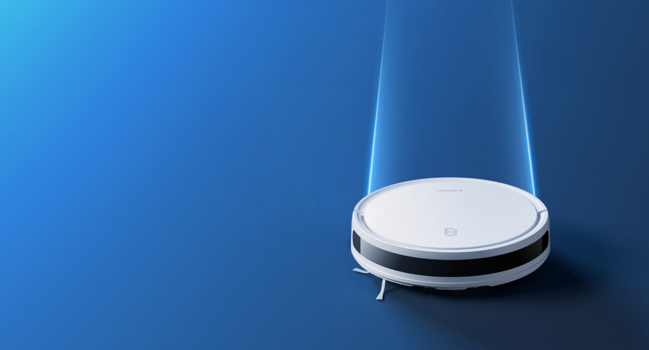 Xiaomi Robot Vacuum E10 Versatile Floor Cleaning Expert - White