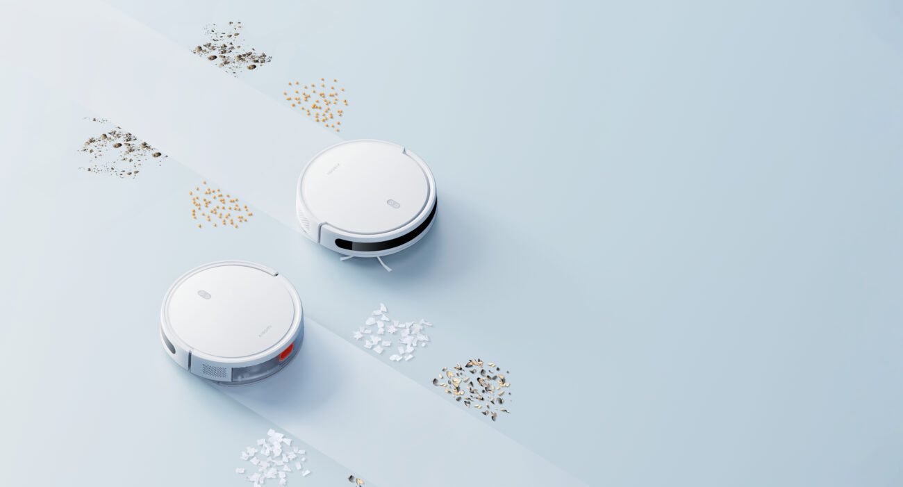 Xiaomi Robot Vacuum E10 Versatile Floor Cleaning Expert - White