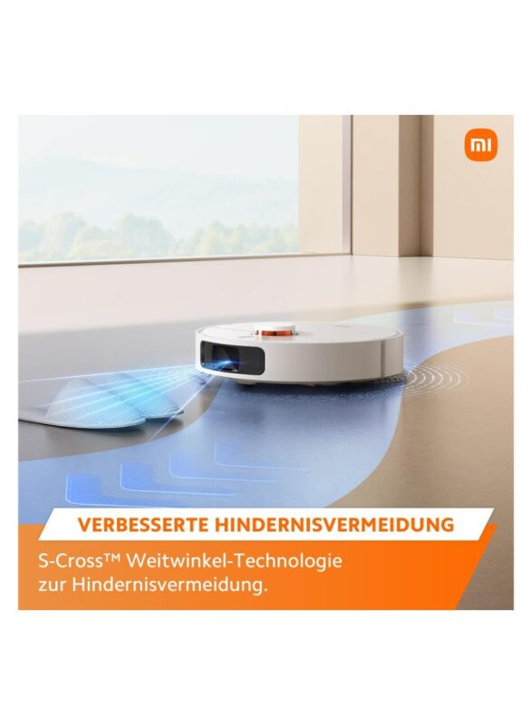 X20+ Smart Robot Vacuum & Floor Cleaner – 6000Pa Suction, Laser Navigation, Dual Mop, Self-Cleaning Station, App & Voice Control 75 W White