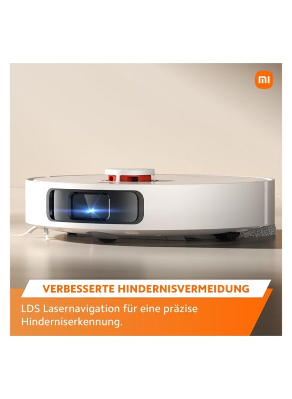 X20+ Smart Robot Vacuum & Floor Cleaner – 6000Pa Suction, Laser Navigation, Dual Mop, Self-Cleaning Station, App & Voice Control 75 W White