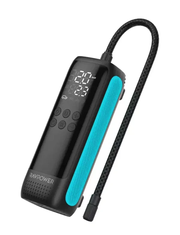 Ravpower Rp-Pc1084Pro Smart Car Tire Inflator Black