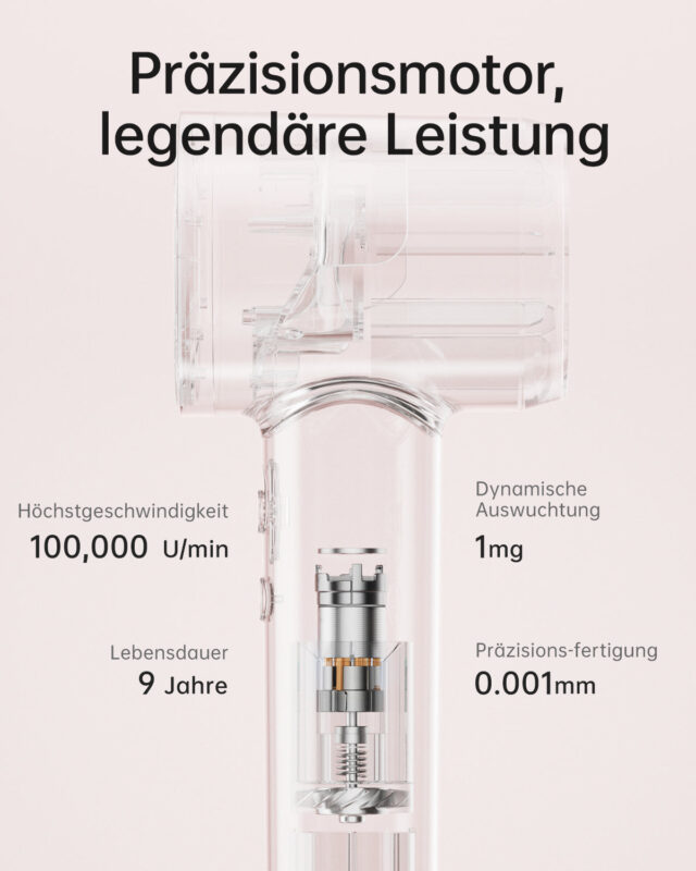 Laifen Se Lite Hair Dryer; 1400W; 19M/S; 100,000 Rpm