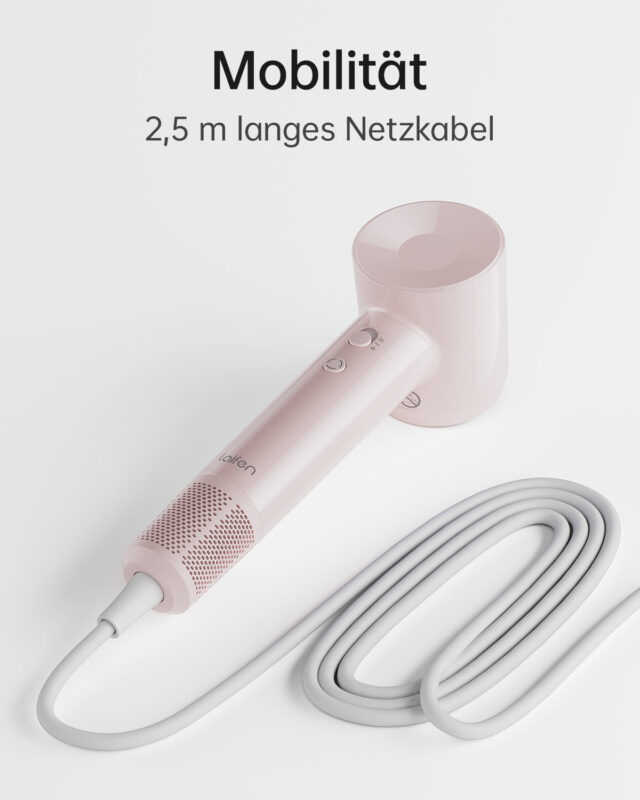 Laifen Se Lite Hair Dryer; 1400W; 19M/S; 100,000 Rpm