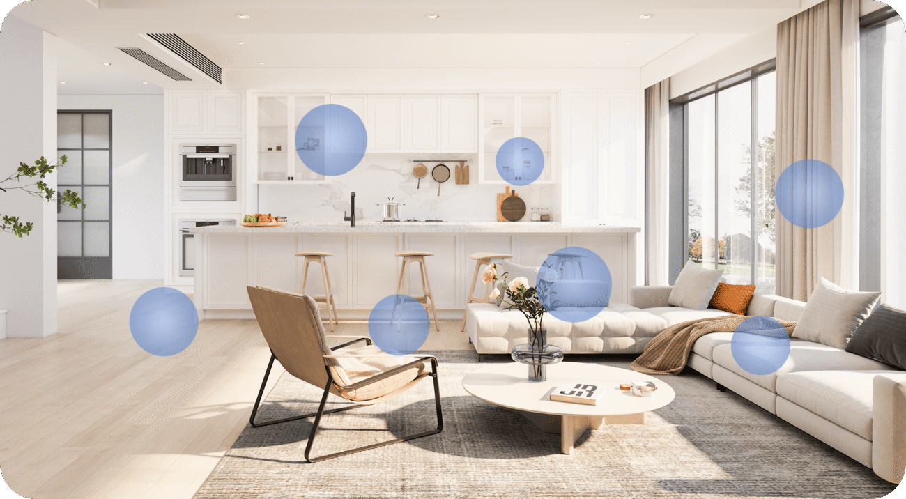 Smart Air Purifier 4 Pro 500M³/H, Hepa & Carbon Filter, Oled Display, Smart Control, Low Noise – Ideal For Large Rooms Up To 60M², Removes Allergens, Pollutants & Odors – White