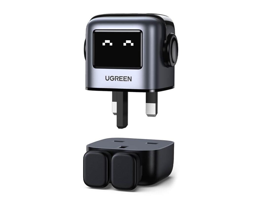 Ugreen 25686 Nexode Rg - 65W - 3-Port Gan Fast Charger Uk - Grey
