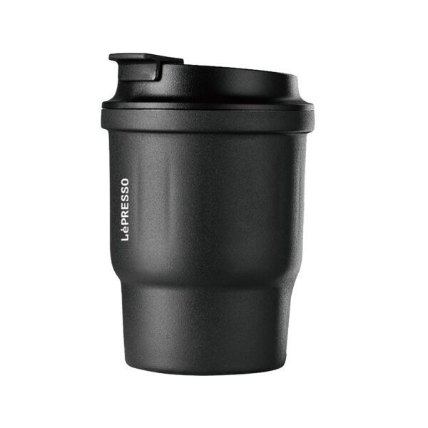 Lepresso Insulated Tumbler Hot & Cold Drinks - Black