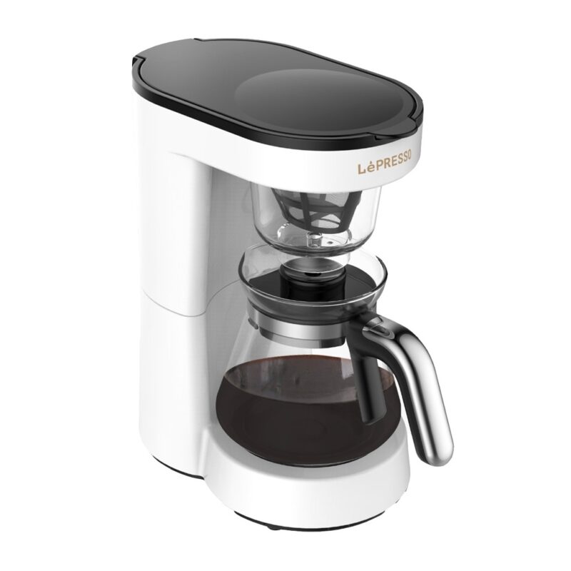 Lepresso Drip Coffee Machine Bs Plug 0.75L - White