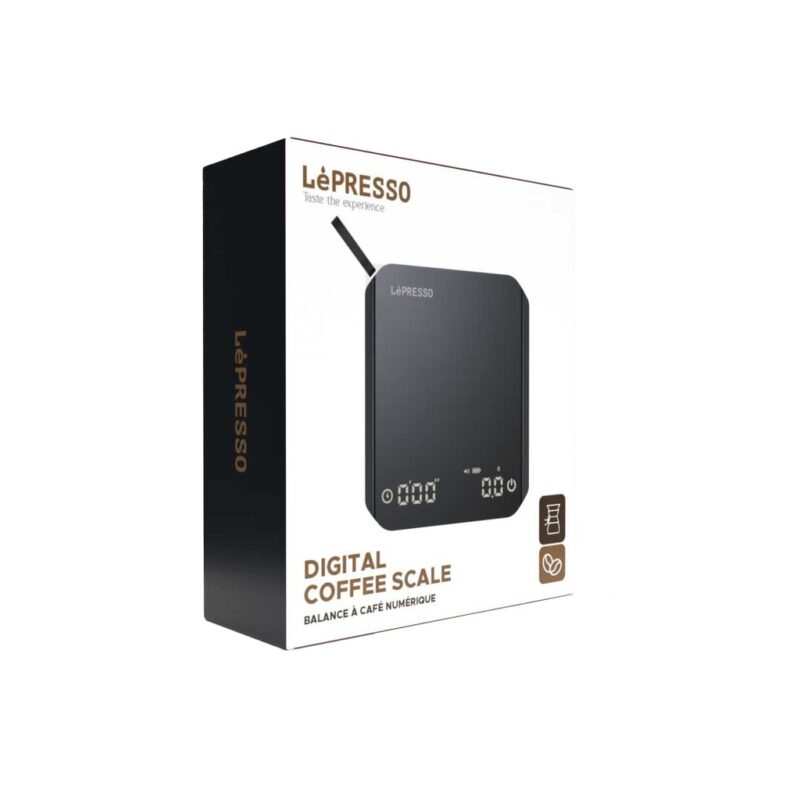 Lepresso Digital Coffee Scale - Black
