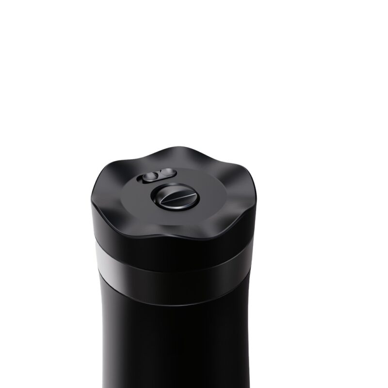 Lepresso Insulated Mug With French Press - Black