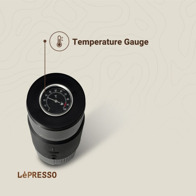 Lepresso Portable Espresso Machine - Black