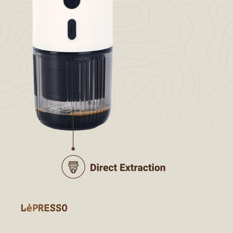 Lepresso Portable Espresso Machine - White