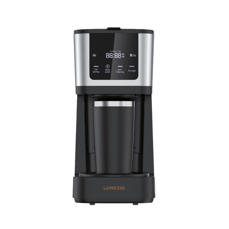 Lepresso Rich Brew Coffee Machine Interactive Touch Display - Black