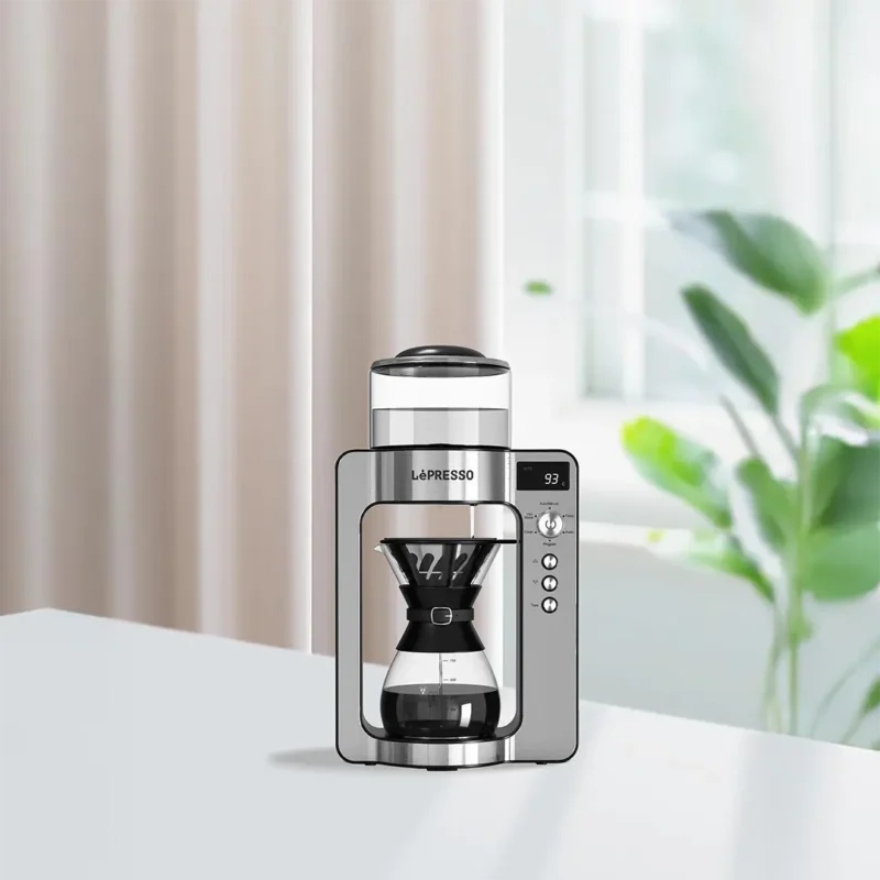 Lepresso Automatic Pour Over Brewing - Silver