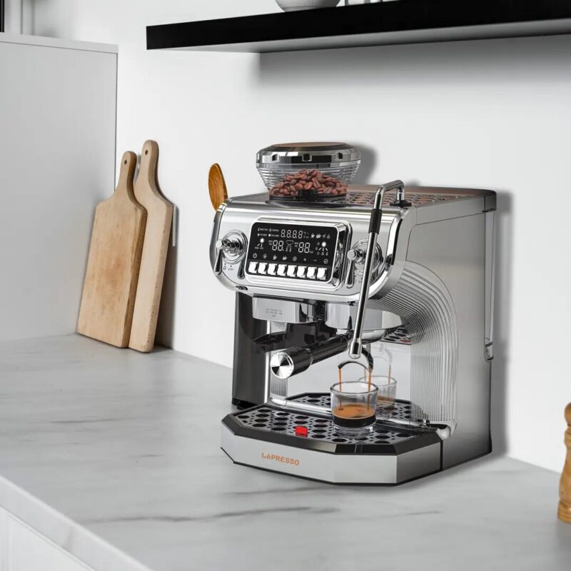 Lepresso Dual Boiler Espresso Machine - Silver