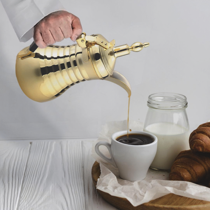 Lepresso Arabic Coffee And Tea Dallah - Gold